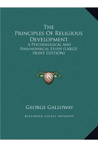 The Principles of Religious Development