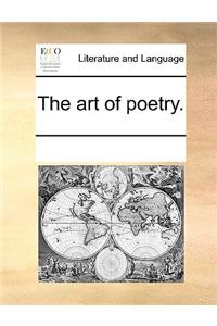 The Art of Poetry.