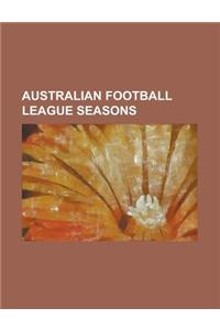 Australian Football League Seasons