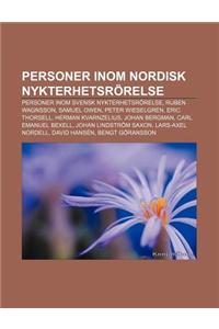 Personer Inom Nordisk Nykterhetsrorelse