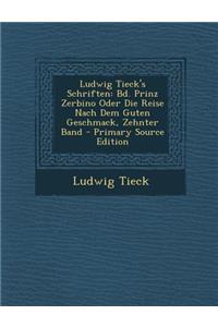 Ludwig Tieck's Schriften
