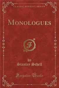 Monologues (Classic Reprint)