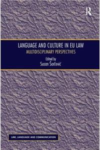 Language and Culture in Eu Law