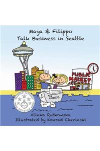 Maya & Filippo Talk Business in Seattle