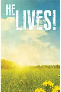 He Lives! Images Easter Bulletin (Pkg of 50)