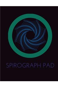 Spirograph Design Pad/Notebook/Journal