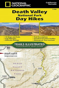 Death Valley National Park Day Hikes Map