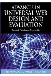 Advances in Universal Web Design and Evaluation: Research, Trends and Opportunities