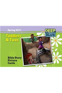 Deep Blue Toddlers & Twos Bible Story Picture Cards Spring 2017