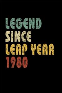 Legend Since Leap Year 1980