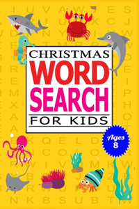 Christmas Word Search for Kids Ages 8