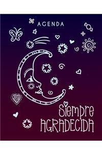 Agenda Siempre agradecida- Spanish Edition