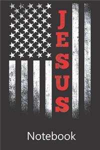 Jesus America Flag