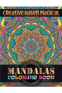 Creative Haven magical Mandalas Coloring Book