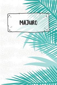 Majuro: Ruled Travel Diary Notebook or Journey Journal - Lined Trip Pocketbook for Men and Women with Lines