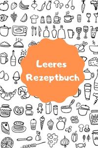 Leeres Rezeptbuch