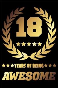 18 Years Of Being Awesome