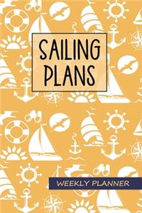 Sailing Plans - Weekly Planner