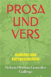 Prosa Und Vers