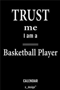 Calendar for Basketball Players / Basketball Player