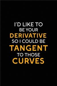 I'd Like To Be Your Derivative So I could Be Tangent To Those Curves