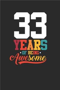 33 Years Of Being Awesome