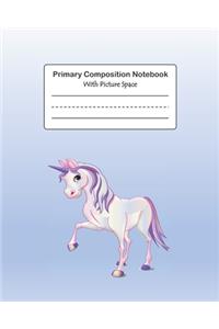 Primary Composition Notebook With Drawing Space