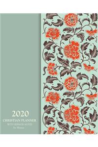2020 Christian Planner with Sermon Notes for Woman