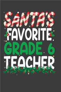Santa's Favorite Grade 6 Teacher