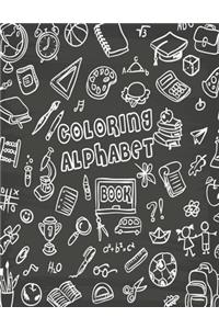 Coloring Alphabet Book