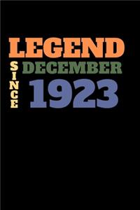 Legend since December 1923
