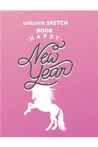 sketchbook gift unicorn