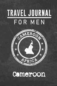 Travel Journal for Men Cameroon