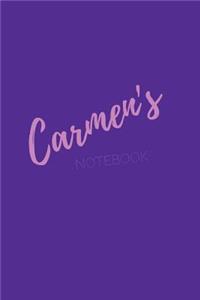 Carmen's Notebook