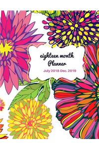 Eighteen Month Planner Fusion