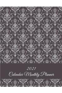 2021 Calendar Monthly Planner