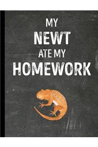My Newt Ate My Homework