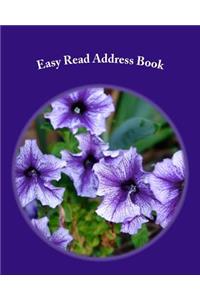 Easy Read Address Book