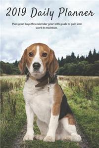 2019 Daily Planner Plan Your Days This Calendar Year with Goals to Gain and Work to Maintain.