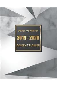 2019-2020 Academic Planner Weekly and Monthly