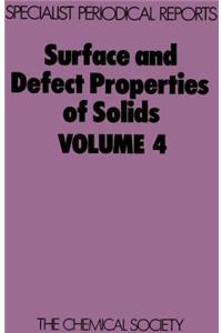 Surface and Defect Properties of Solids