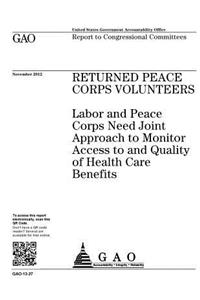Returned Peace Corps volunteers