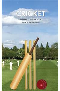 Cricket Weekly Planner 2018