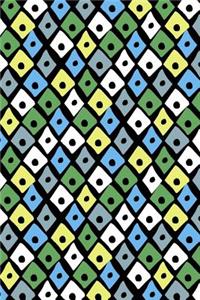 Bullet Journal Notebook Colorful Diamonds 5