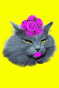 Pop Art Funny Cat Notebook