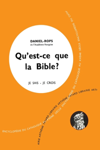 Qu'est-ce que la Bible ?
