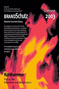 Brandschutz 2003 Auf CD-ROM