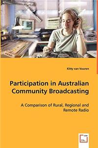 Participation in Australian Community Broadcasting