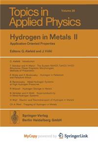 Hydrogen in Metals II