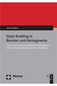 Prozesse Des State Building in Bosnien-Herzegowina